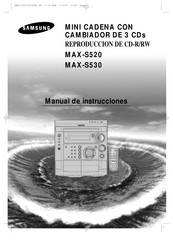 Samsung MAX-S520 Manual De Instrucciones