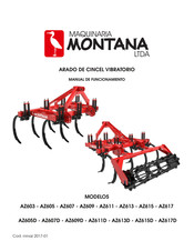 Montana AZ611 Manual De Funcionamiento