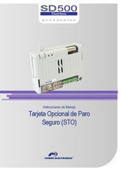 Power Electronics SD500 Serie Instrucciones De Manejo
