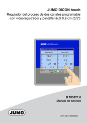 JUMO DICON touch Manual De Servicio