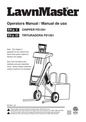 LawnMaster FD1501 Manual De Uso