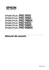 Epson STYLUS PRO 7450 Manual De Usuario