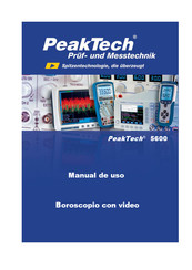 PeakTech 5600 Manual De Uso