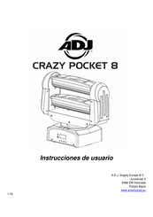 ADJ CRAZY POCKET 8 Instrucciones De Usuario