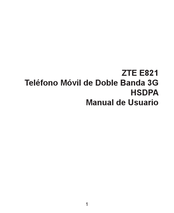 ZTE E821 Manual De Usuario