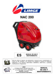 LIMGE NAC 200 Manual De Uso