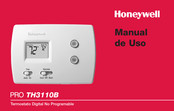 Honeywell PRO TH3110B Manual De Uso