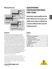 Behringer PMP1280S Manual De Uso