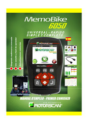 MOTORSCAN MemoBike 6050 Manual De Uso