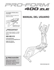 Pro-Form PFEVEL74910.1 Manual Del Usuario