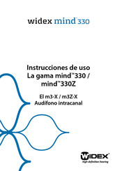 Widex m3-X Instrucciones De Uso