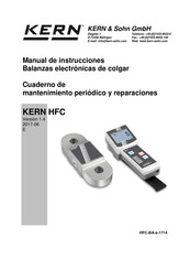 KERN HFC 10T-3 Manual De Instrucciones