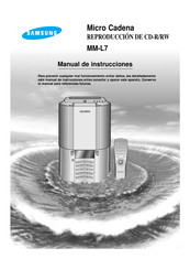 Samsung MM-L7 Manual De Instrucciones