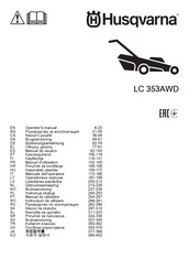 Husqvarna LC 353AWD Manual De Usuario