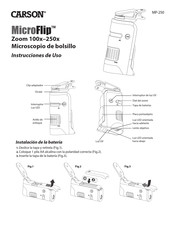 Carson MicroFlip MP-250 Instrucciones De Uso