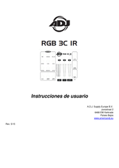 ADJ RGB 3C IR Instrucciones De Usuario