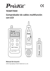 Pro's Kit TESMT7059 Manual De Usuario