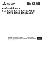 Mitsubishi Electric Mr.SLIM SLZ-KA50VAQ Manual De Instrucciones