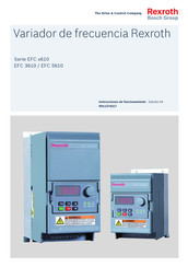 REXROTH EFC 5610 Instrucciones De Funcionamiento