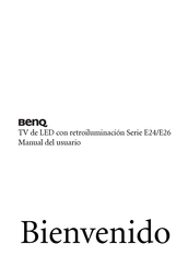 BenQ E26 Serie Manual Del Usuario