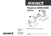 eXact PipeCut 360E Instrucciones De Funcionamiento