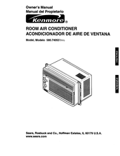 Kenmore 580.74053 Manual Del Propietário