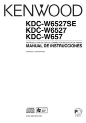 Kenwood KDC-W657 Manual De Instrucciones