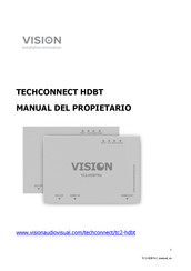 Vision TECHCONNECT TC2-HDBT Manual Del Propietário