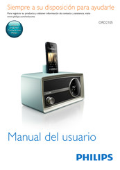 Philips ORD2105 Manual Del Usuario