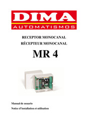 Dima Automatismos MR 4 Manual De Usuario