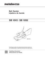 Metabo HPT SB 10V2 Instrucciones De Manejo