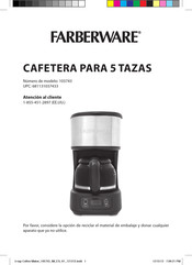 Farberware 103743 Manual De Uso