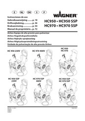 WAGNER HC 970 SSP Instrucciones De Uso