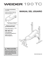 Weider 190 TC Manual Del Usuario