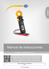 PCE Instruments PCE-LCT 3 Manual De Instrucciones