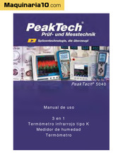 PeakTech 5040 Manual De Uso