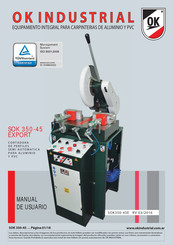 TUV Rheinland OKINDUSTRIAL SOK 350-45 Manual De Usuario