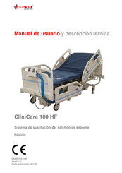 Linet CliniCare 100 HF Manual De Usuario Y Descripción Técnica