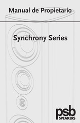 PSB Speakers Synchrony Serie Manual De Propietario