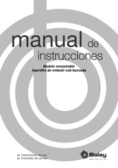 BALAY Aparelho Instrucciones De Uso