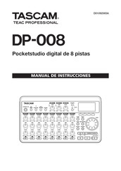 Tascam DP-008 Manual De Instrucciones