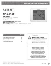 Vive Comfort TP-S-955C Manual De Funcionamiento