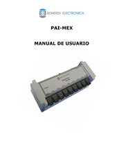 Boherdi Electronica PAI-MEX Manual De Usuario