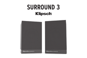 Klipsch SURROUND 3 Manual De Instrucciones