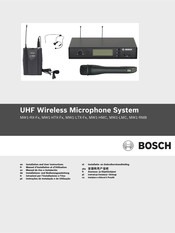 Bosch MW1-HTX-Fx Manual De Uso