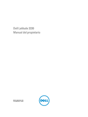 Dell Latitude 3330 Manual Del Propietário