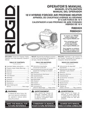 RIDGID R8604241 Manual Del Operador