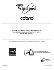 Whirlpool 7MWTW7800 Manual De Uso Y Cuidado