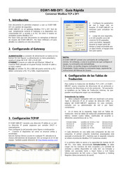 exemys EGW1-MB-DF1 Manual De Usuario