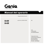 Terex Genie S-65 Manual Del Operario